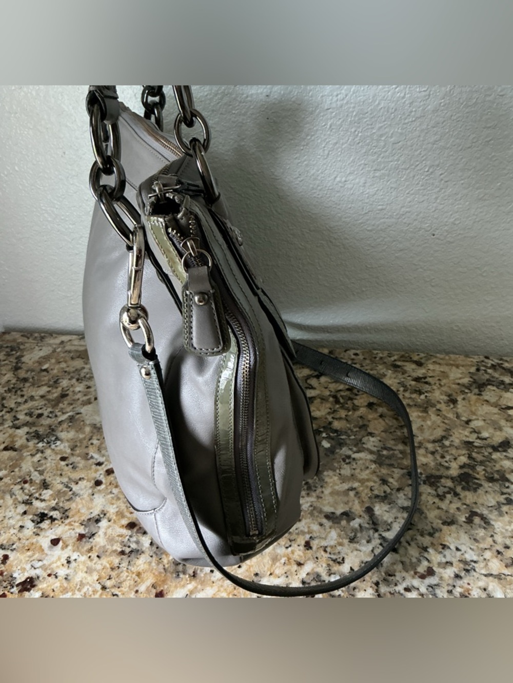 Coach Kristen Spectator Hobo Satchel - Picture 7 of 11